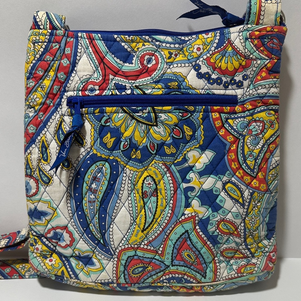 Vera Bradley Hipster Crossbody Bag – Marina Paisley Multicolor | Retired Pattern - Picture 4 of 5